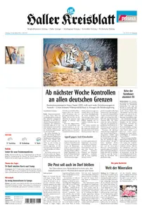 Haller Kreisblatt - 10 September 2024