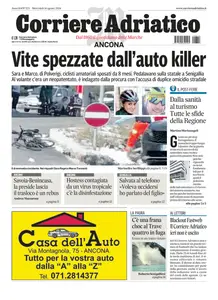 Corriere Adriatico Ancona - 14 Agosto 2024