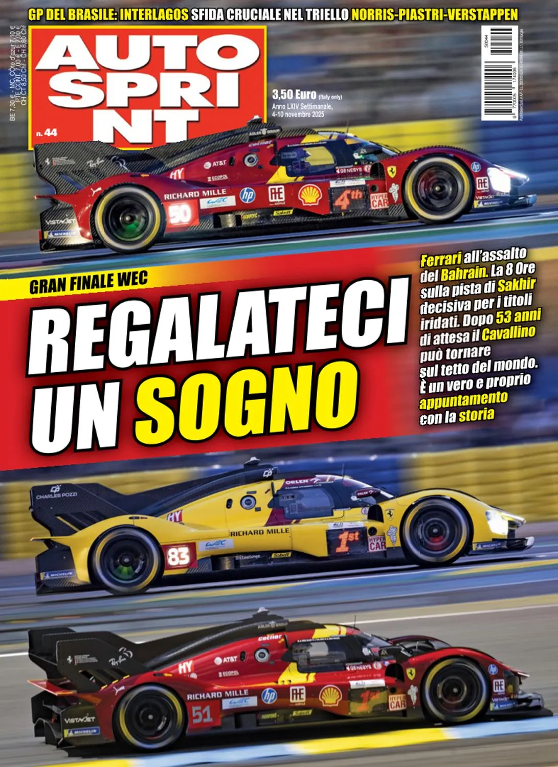 Auto Sprint - 4 Novembre 2025