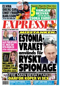 Expressen - 27 Oktober 2025