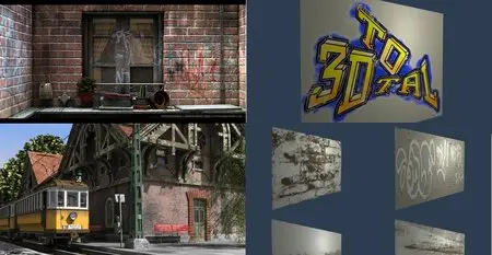3D Total Textures vol.5 Release 2.0: "Dirt & Graffiti"