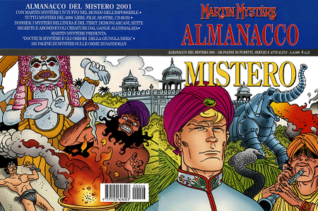 Martin Mystère - Almanacco del Mistero 2001 - Docteur Mystere e Gli Orrori Della Jungla Nera