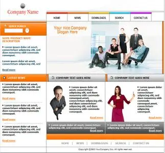 Full HTML Template (html + psd) 
