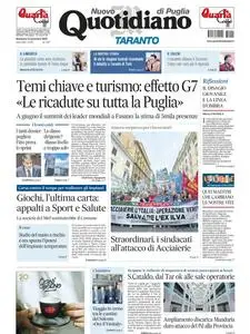 Quotidiano di Puglia Taranto - 12 Novembre 2023