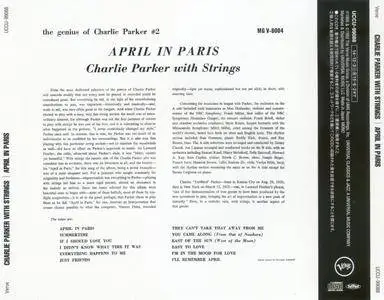Charlie Parker With Strings - April In Paris (1952) {2014 Japan Universal 100 Series UCCU-99088}