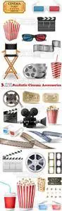 Vectors - Realistic Cinema Accessories