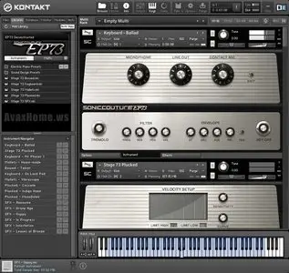 SonicCouture EP73 Deconstructed KONTAKT DVD9
