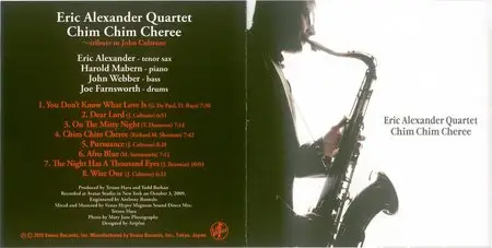 Eric Alexander Quartet - Chim Chim Cheree (2010) [lossless]