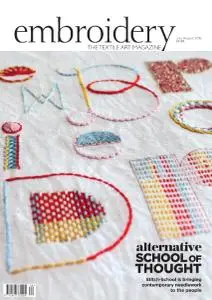 Embroidery Magazine - July-August 2018