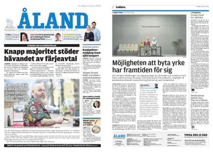 Ålandstidningen – 23 januari 2020