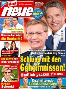 Das Neue – 08. September 2018