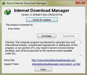 Internet Download Manager 6.18 Build 9