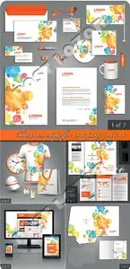 Business style for company vector 3