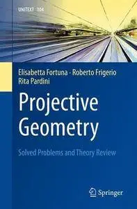 Projective Geometry: Solved Problems and Theory Review (UNITEXT)