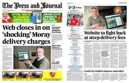 The Press and Journal Moray – November 25, 2017