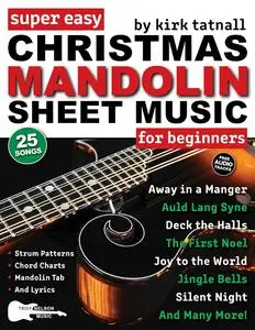 Super Easy Christmas Mandolin Sheet Music for Beginners