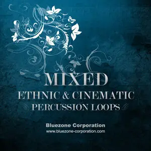 Bluezone Corporation Mixed Ethnic and Cinematic Percussion Loops MULTiFORMAT