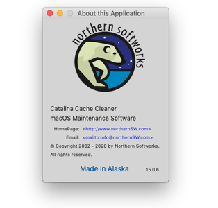 Catalina Cache Cleaner 15.0.6 macOS