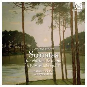 Lorenzo Coppola & Andreas Staier - Brahms: Sonatas for Clarinet and Piano, Op. 120 (2015) [Official Digital Download 24/96]