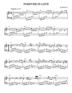 Forever in love - Kenny G (Piano Solo)