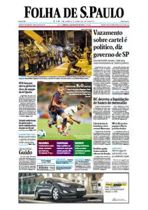 Jornal Folha de São Paulo - 3 de agosto de 2013 - Sábado