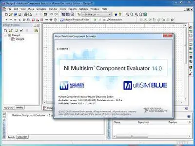 NI Multisim Component Evaluator 14.0.1