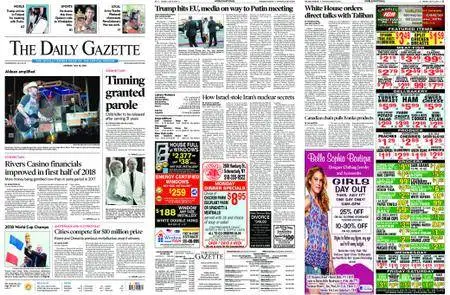 The Daily Gazette – July 16, 2018