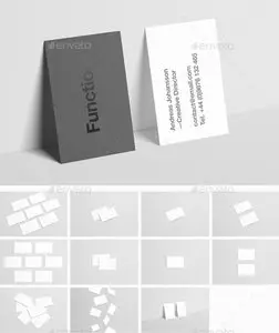 GraphicRiver - Business Card Mock-Up