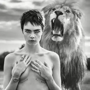 Cara Delevingne by David Yarrow for TAG Heuer