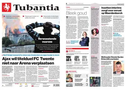 Tubantia - Enschede – 16 april 2019