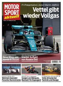 MOTORSPORT aktuell – 16. Februar 2022