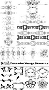 Vectors - Decorative Vintage Elements 2