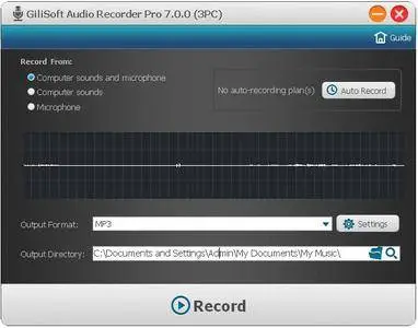 GiliSoft Audio Recorder Pro 7.3.0