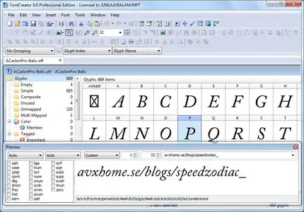 High-Logic FontCreator Professional Edition 9.0.0 Build 1914
