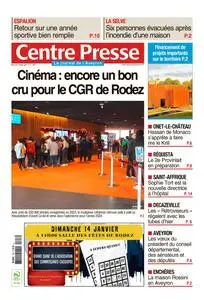 Centre Presse Aveyron - 3 Janvier 2024