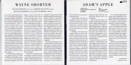 Wayne Shorter - Adam's Apple (1966) (ft. Herbie Hancock) {2003 Blue Note RVG Remaster} [re-up]