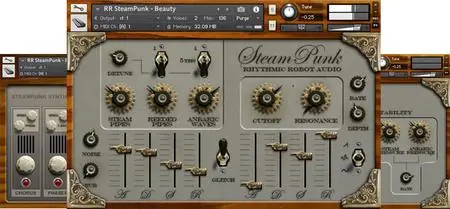 Rhythmic Robot Steampunk KONTAKT