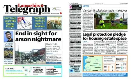 Lancashire Telegraph (Burnley, Pendle, Rossendale) – June 14, 2021