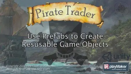 Create a Fun Pirate Trading Game in PlayMaker & Unity (2018)