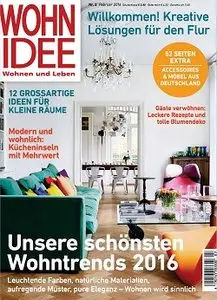 Wohnidee Magazin - Februar 2016 / Deutsch