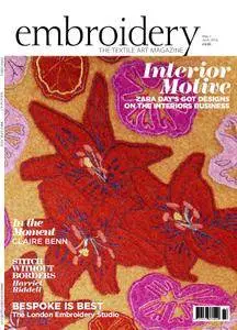 Embroidery Magazine - May-June 2016