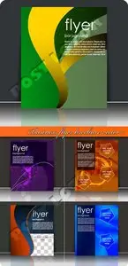 Business flyer brochure vector 7