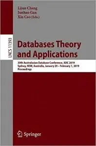 Databases Theory and Applications: 30th Australasian Database Conference, ADC 2019