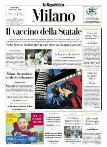 la Repubblica Milano - 21 Febbraio 2021