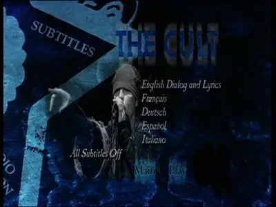 The Cult - Live Cult: Music Without Fear DVD (2002)