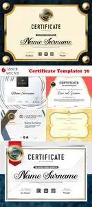 Vectors - Certificate Templates 70