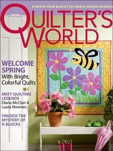 Quilter's World - April 2008