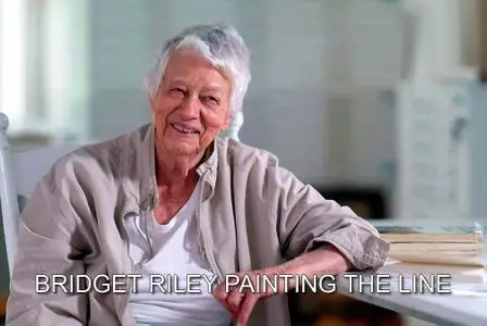 Bridget Riley Painting The Line (2021)