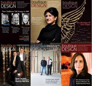 Boutique Design Magazine January-December 2009 (All Issues)