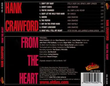 Hank Crawford - From The Heart (1962) {Atlantic--Collectables COL-CD-6526 rel 2004}